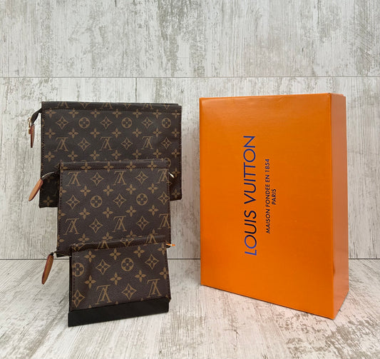 Louis Vuitton Trio Toilet Pouch